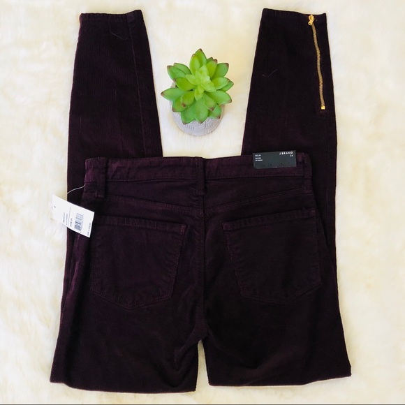 J Brand Iselin Mid-Rise Zip Skinny Ankle Corduroy - Picture 4 of 5